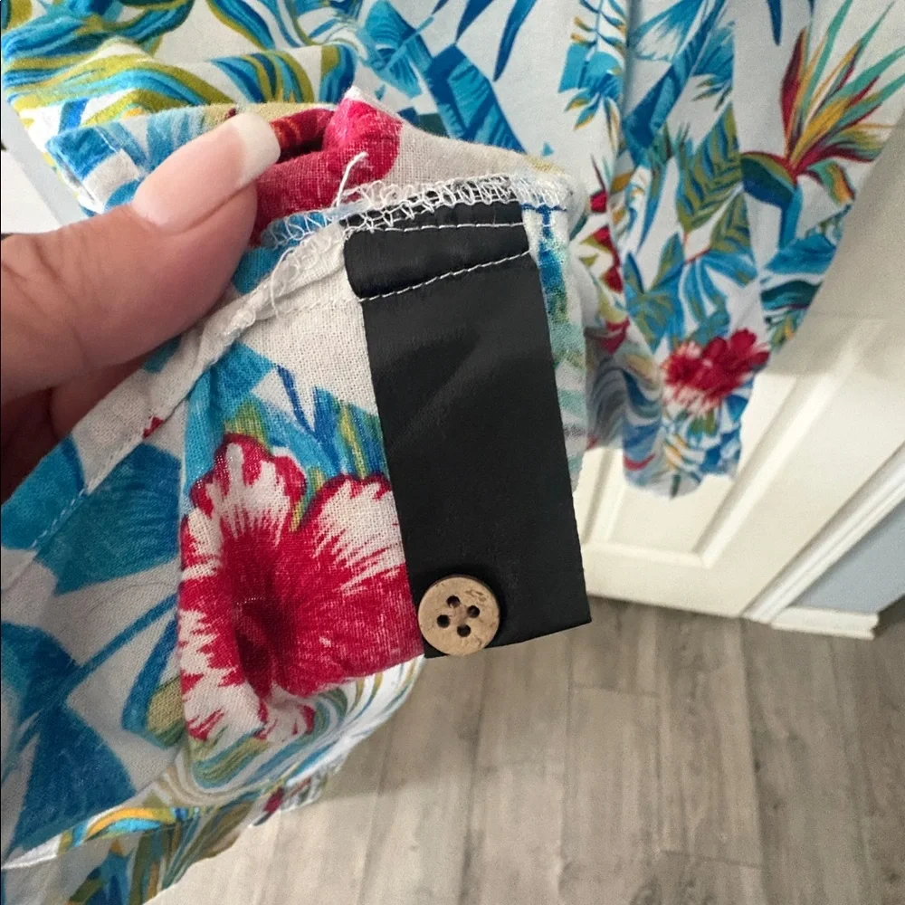 Men’s Hawaiian Floral SS shirt. Size XXL - Picture 9 of 9